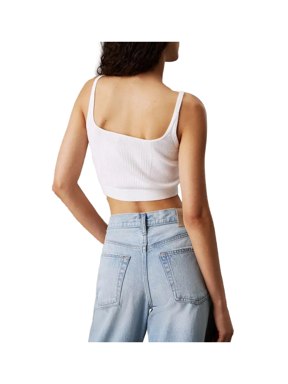 CALVIN2 2USCITA Top Donna - Bianco