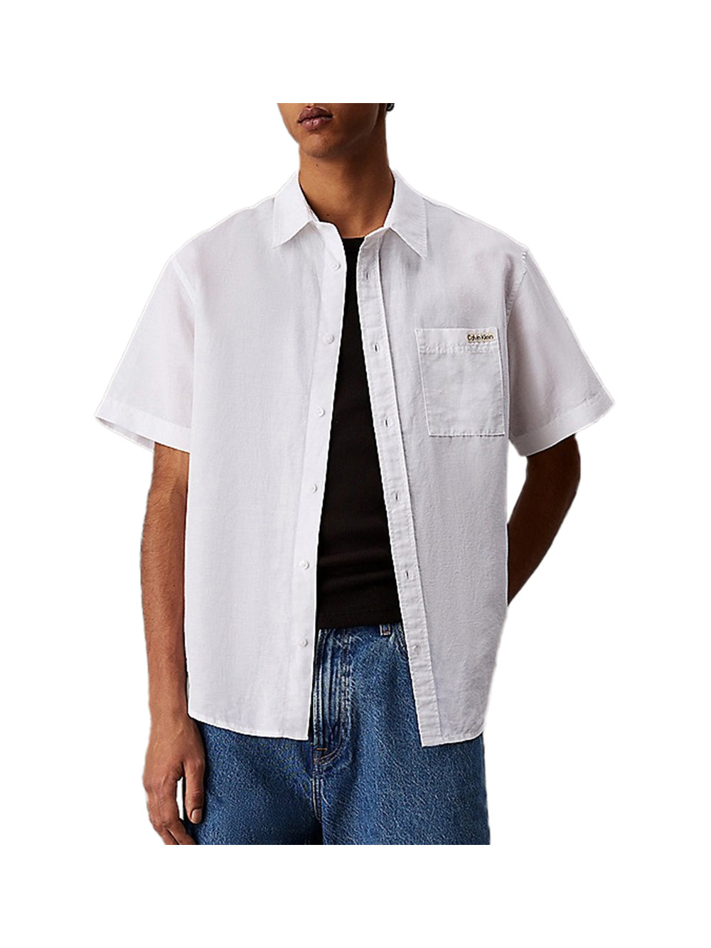 CALVIN2 2USCITA Camicia Uomo - Bianco