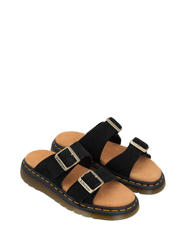 DR MARTENS Sandalo Basso BLACK