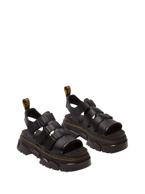 DR MARTENS Sandalo Basso BLACK