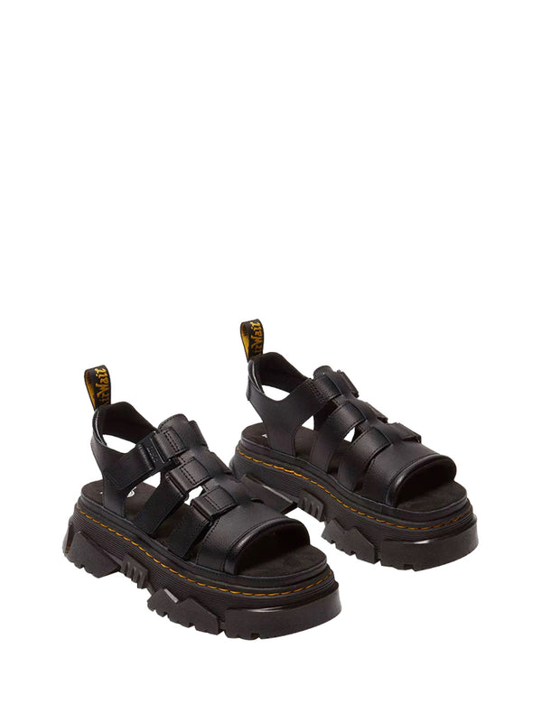 DR MARTENS Sandalo Basso BLACK