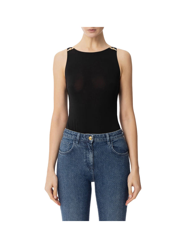 ELISABETTA FRANCHI 2USCITA Body Donna - Nero