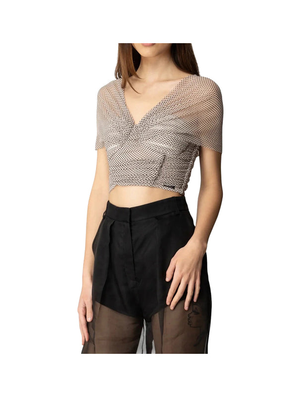 ELISABETTA FRANCHI 2USCITA Top Donna - Multicolore