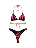 F**K VETRINA Bikini Completo Triangolo - Multicolore