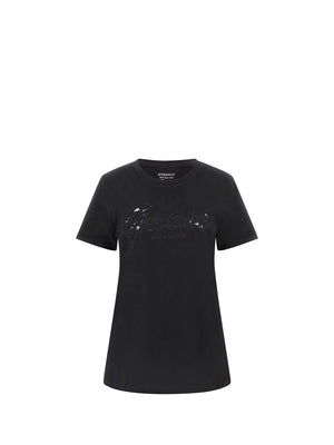 GUESS 1 USCITA T-Shirt Donna - Nero