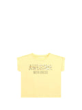GUESS 2 USCITA T-Shirt Bambina - Giallo