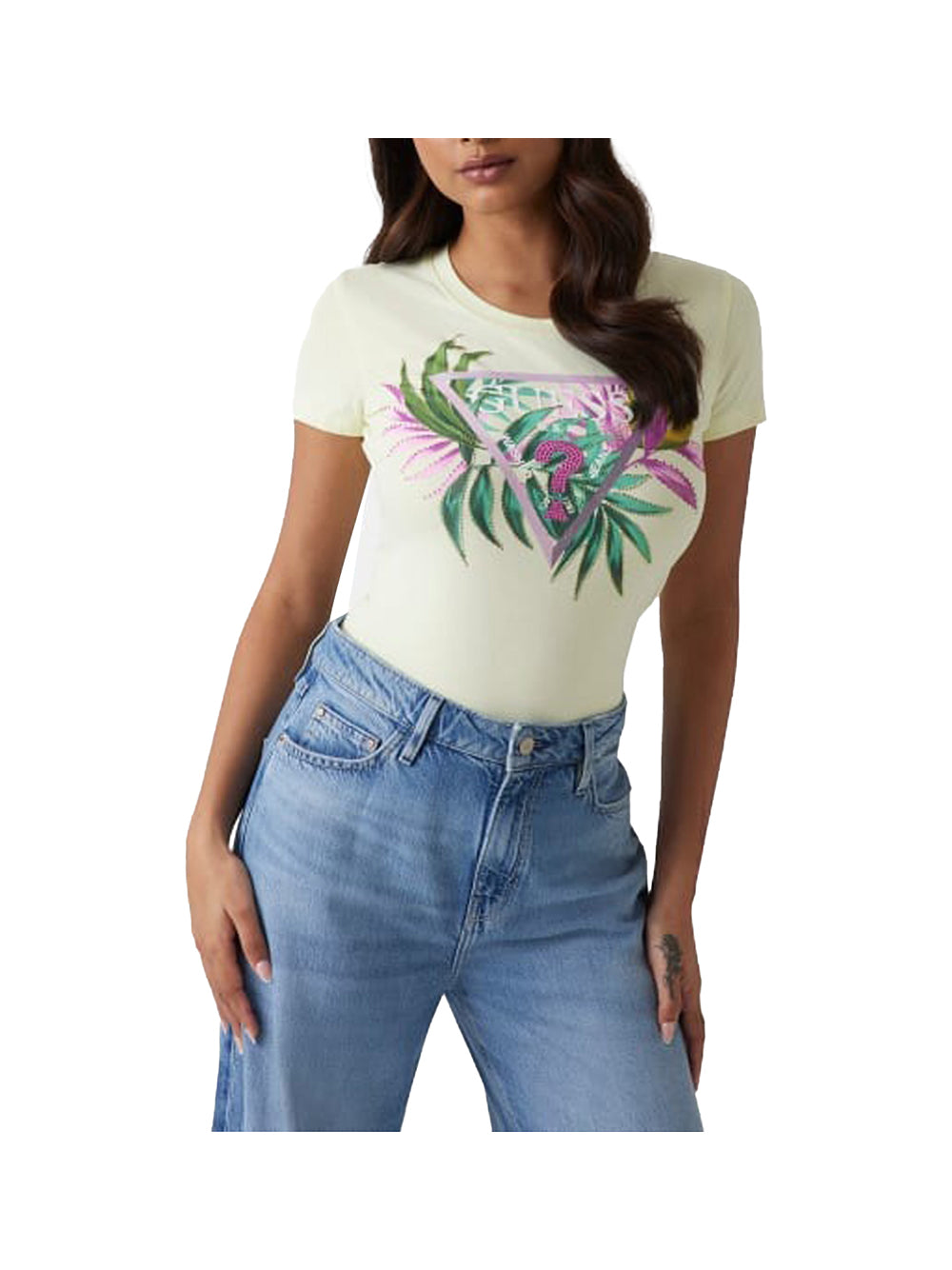 Guess T-Shirt Donna - Giallo