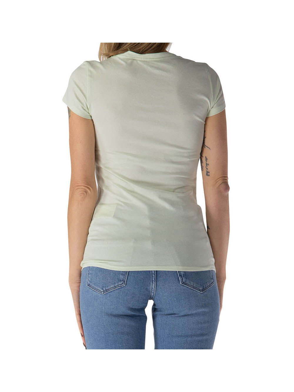 GUESS 2 USCITA T-Shirt Donna - Giallo
