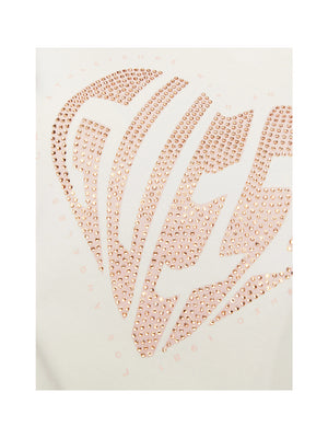 GUESS ATHLEISURE 1 USCITA T-Shirt Donna - Bianco