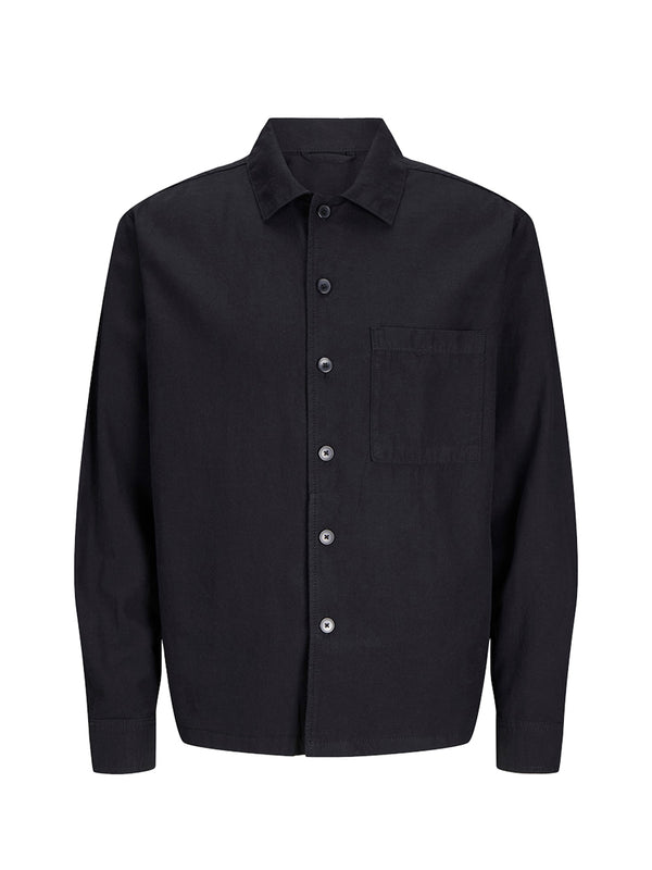 JACK&JONES STOCK Camicia Uomo - Nero
