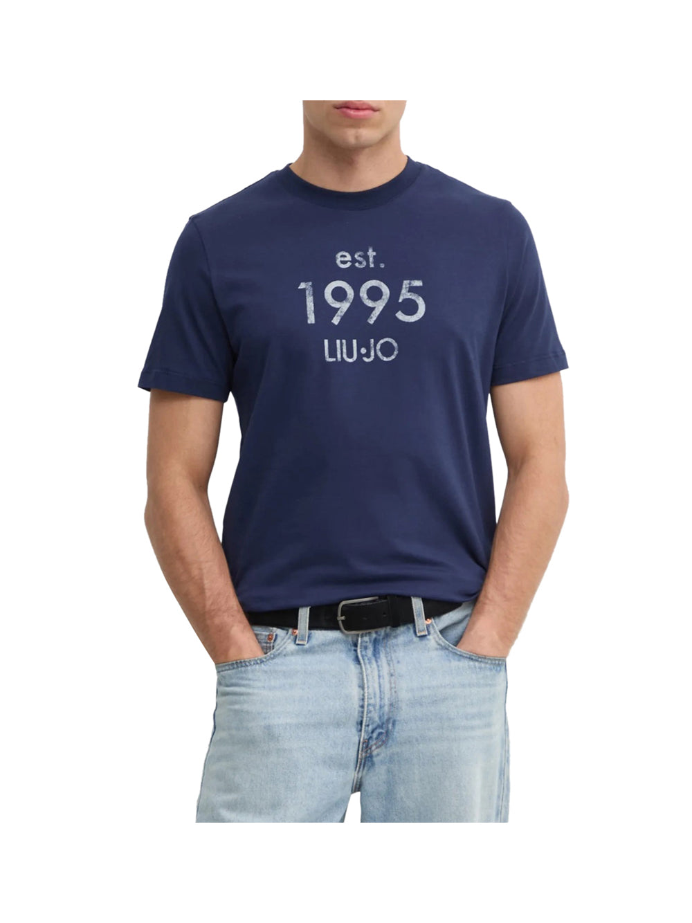 LIUJO JEANS UOMO T-Shirt Uomo - Blu