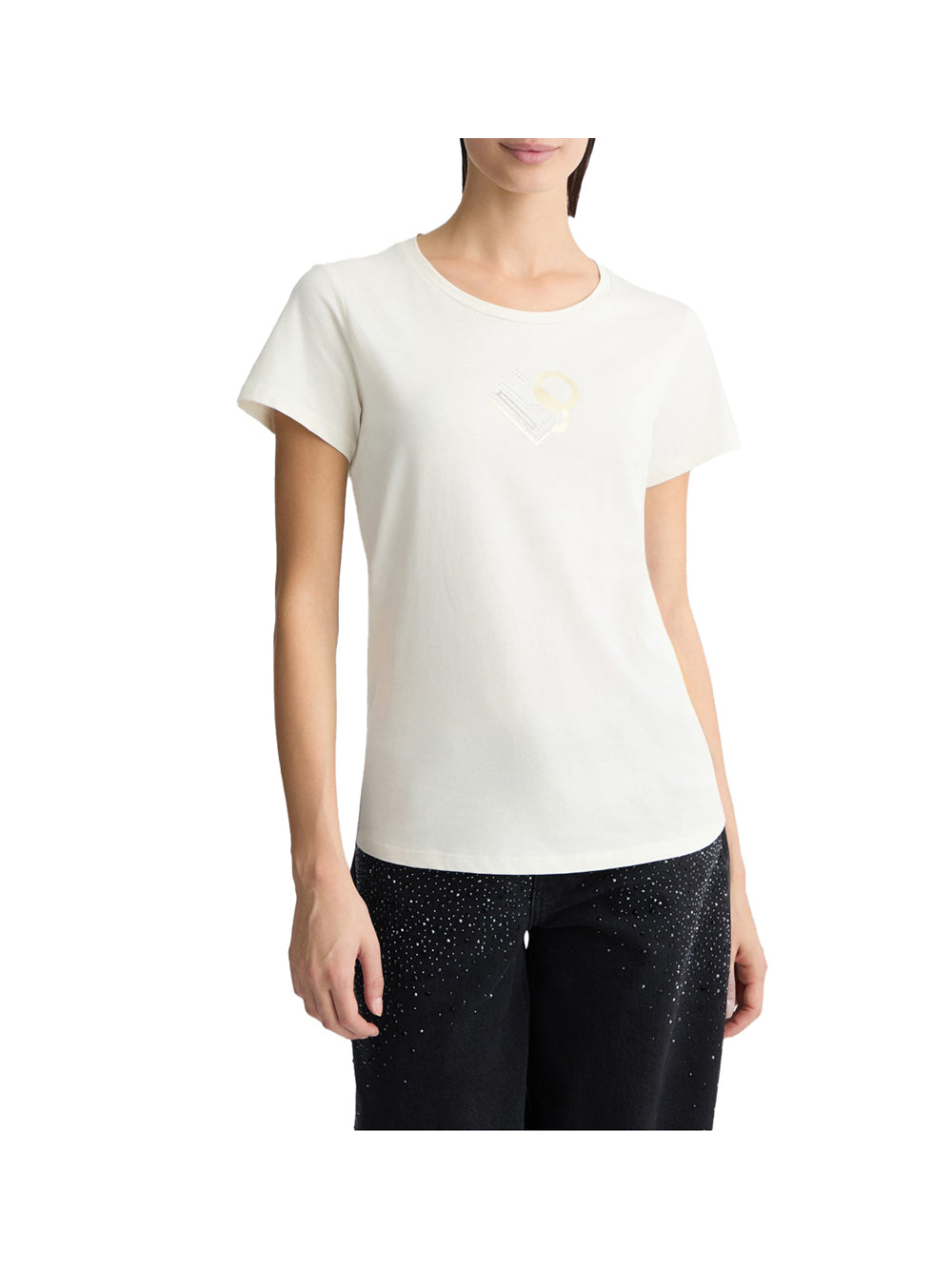 LIUJO SPORT T-Shirt Donna - Beige