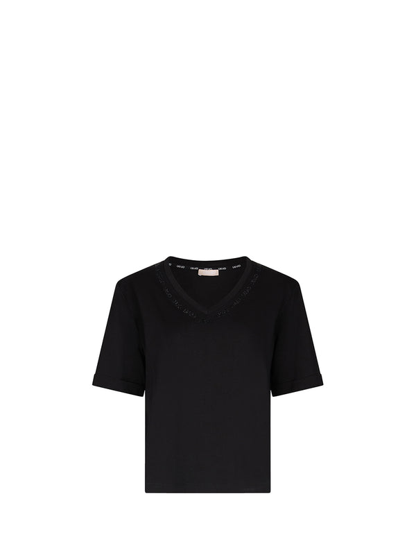 LIUJO SPORT T-Shirt Donna - Nero