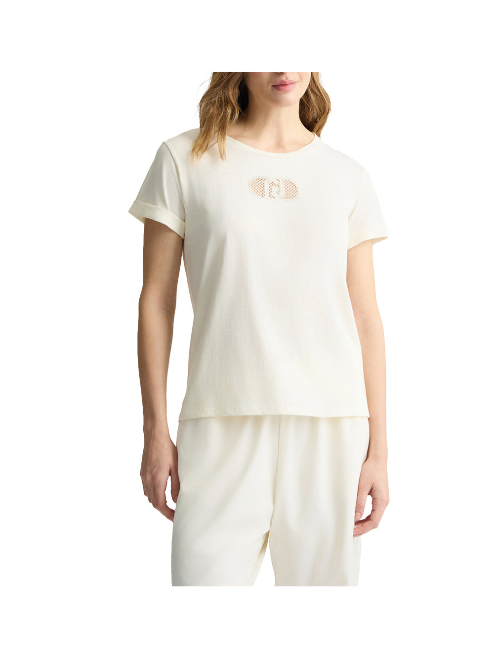 LIUJO SPORT T-Shirt Donna - Bianco