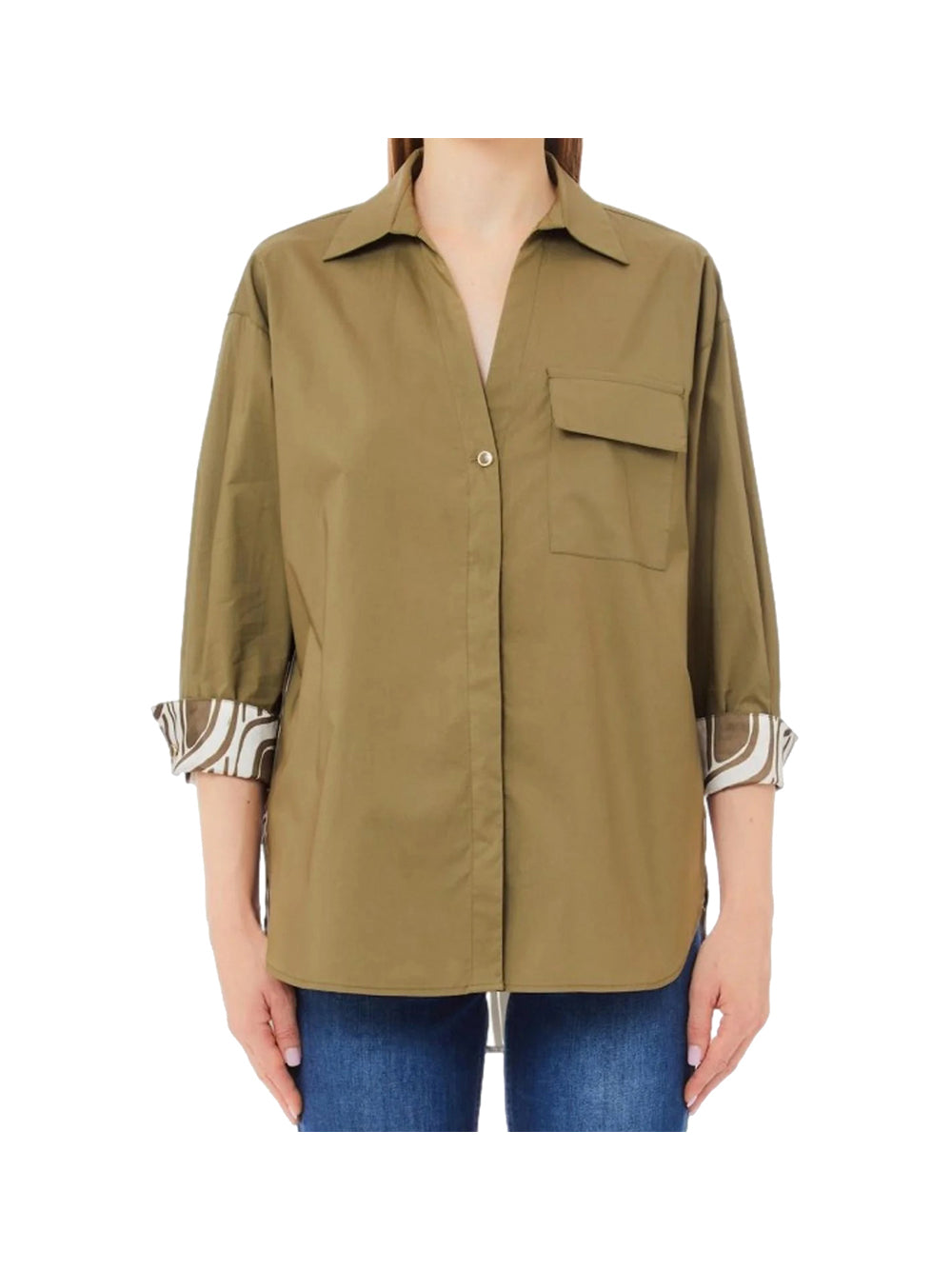 LIU.JO WHITE Camicia Donna - Verde