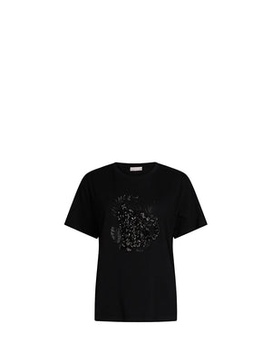LIU.JO WHITE T-Shirt Donna - Nero