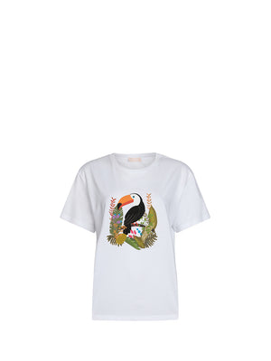 LIU.JO WHITE T-Shirt Donna - Bianco