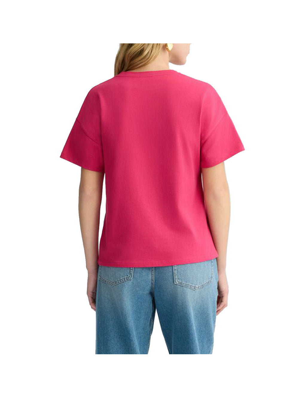 LIU.JO WHITE T-Shirt Donna - Rosa