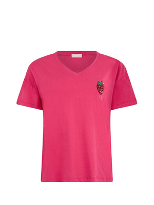 LIU.JO WHITE T-Shirt Donna - Rosa