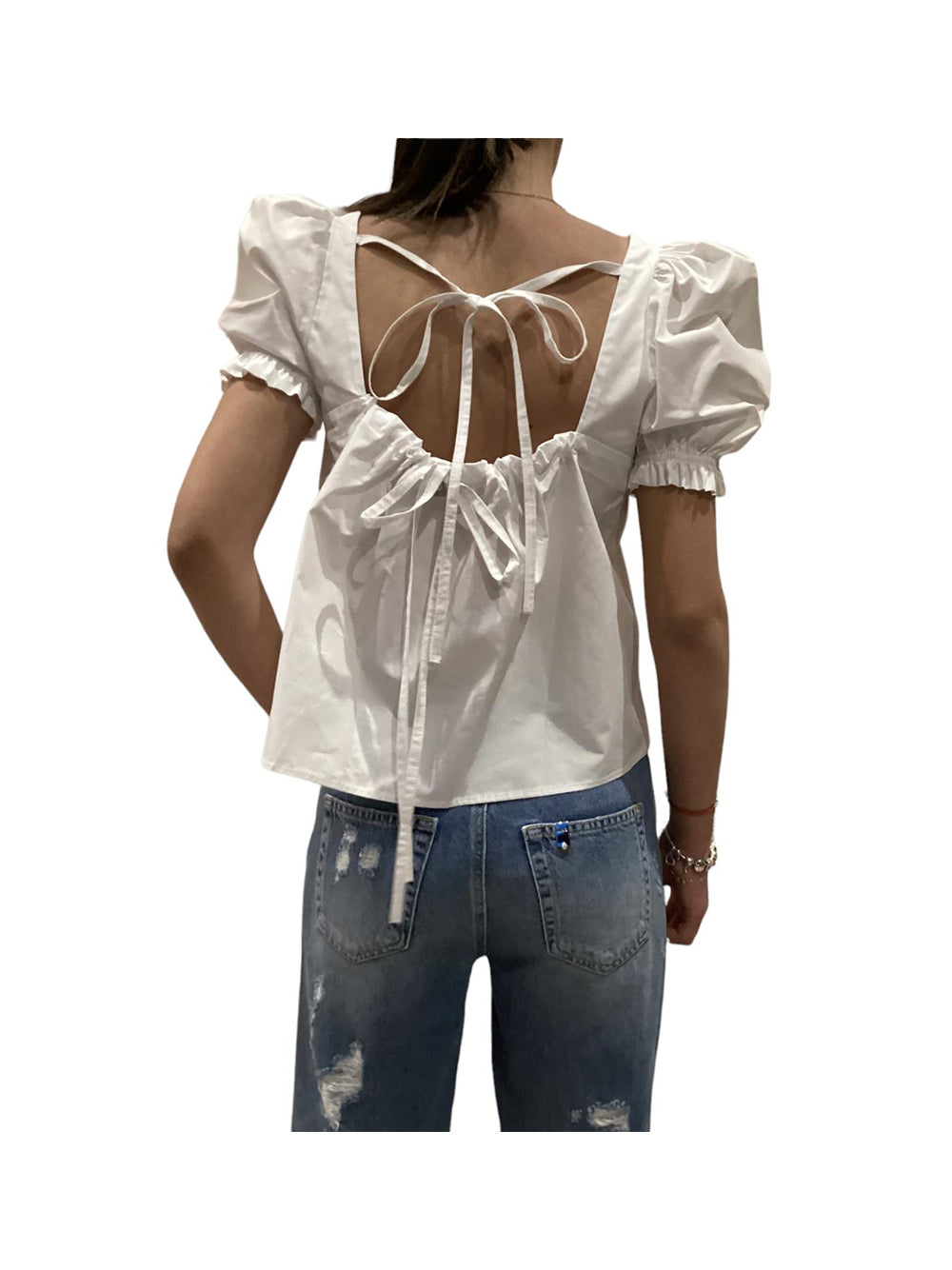 MARKUP Blusa Donna - Bianco