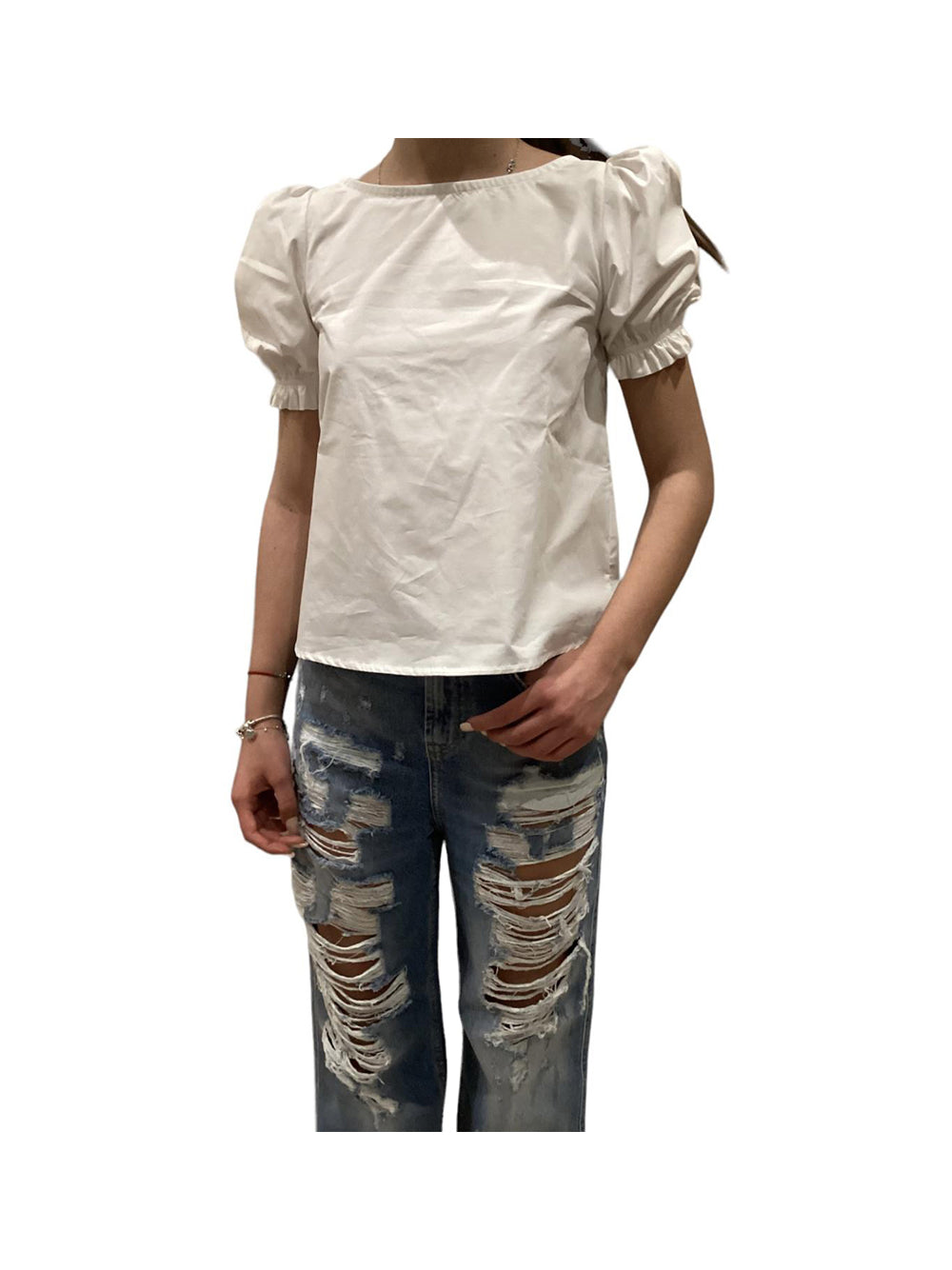MARKUP Blusa Donna - Bianco