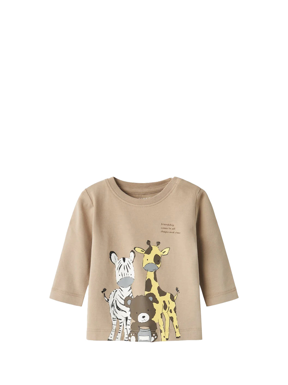 NAME IT Maglia Baby Bimbo - Beige