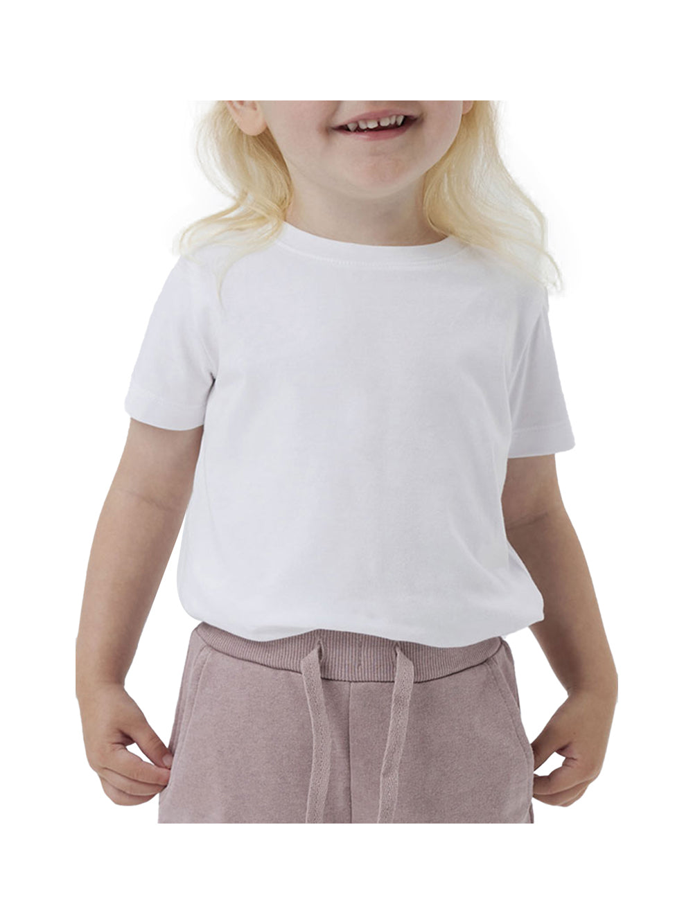 NAME IT T-Shirt Unisex Bimbo - Bianco