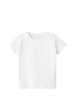 NAME IT T-Shirt Unisex Bimbo - Bianco
