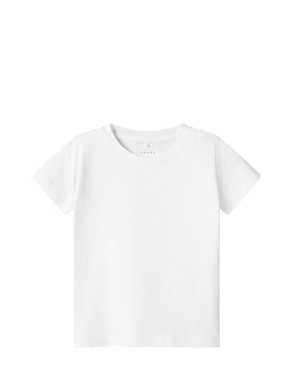NAME IT T-Shirt Unisex Bimbo - Bianco