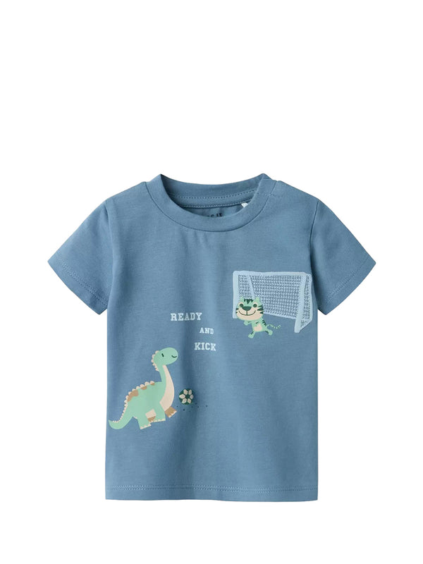 NAME IT T-Shirt Baby Bimbo - Blu