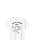 NAME IT T-Shirt Kid Bimba - Bianco