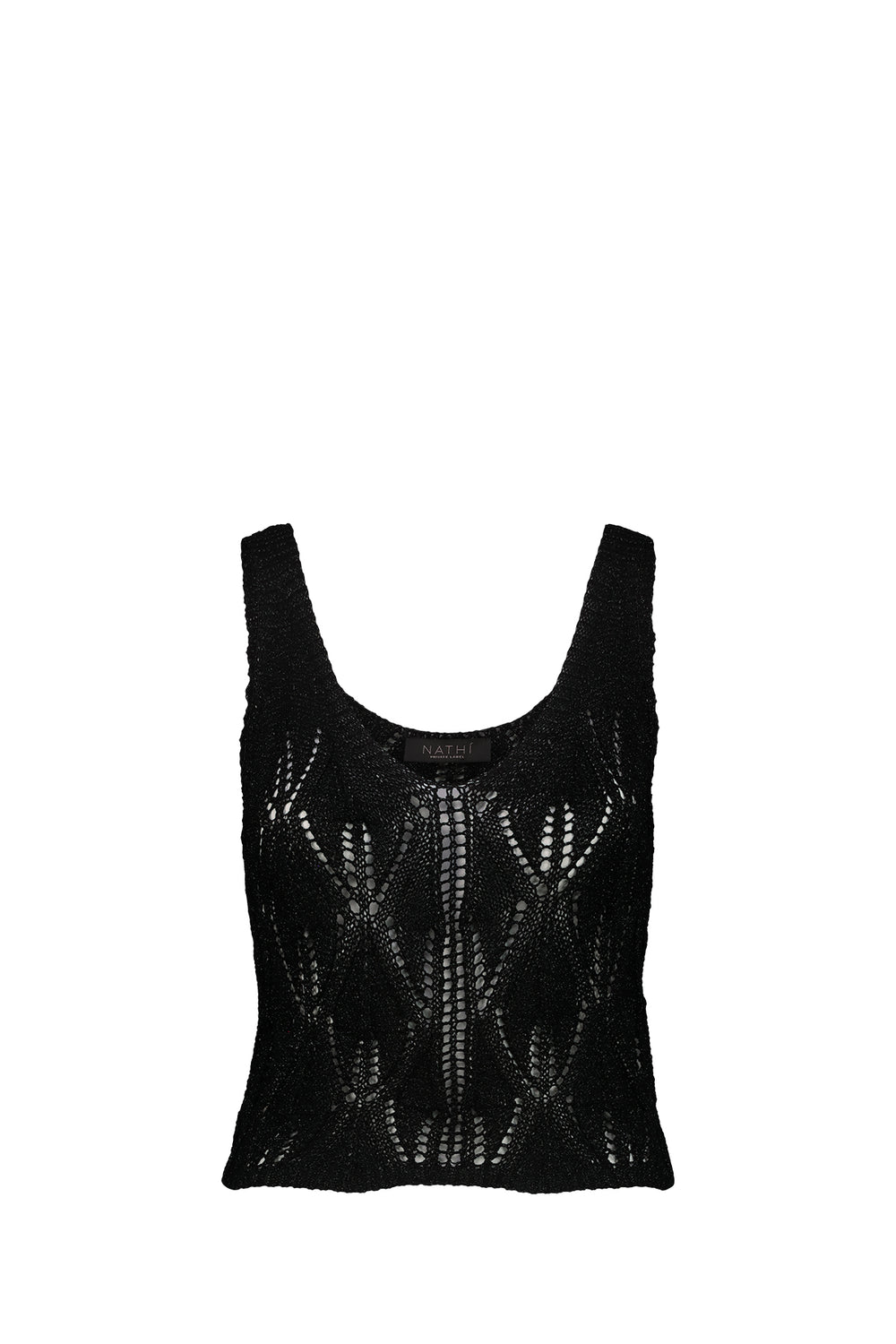 NATHI' LUXURY Top Donna - Nero