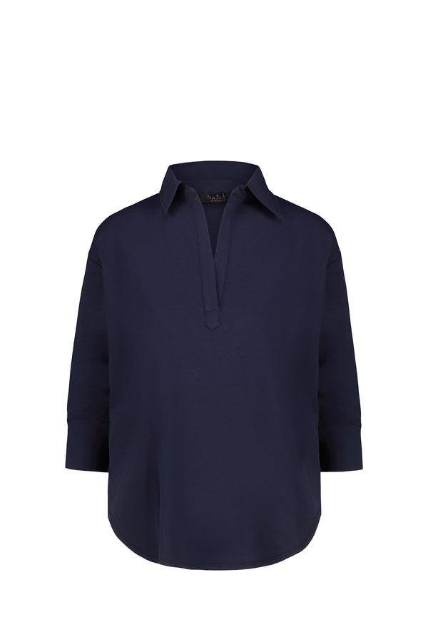 NATHI' LUXURY Polo Donna - Blu