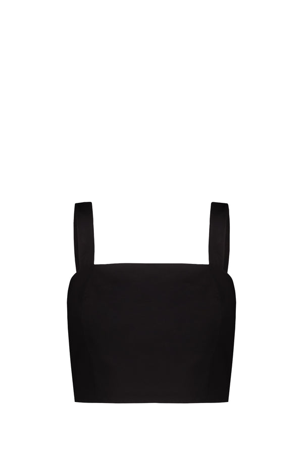 NATHI' LUXURY Top Donna - Nero