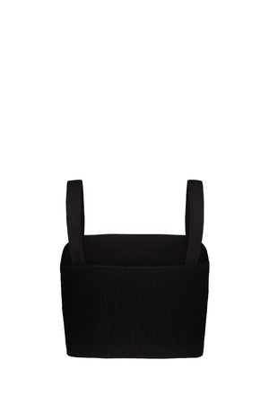 NATHI' LUXURY Top Donna - Nero