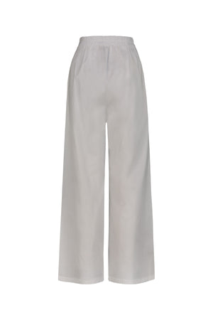 NATHI' LUXURY Pantalone Donna - Avorio
