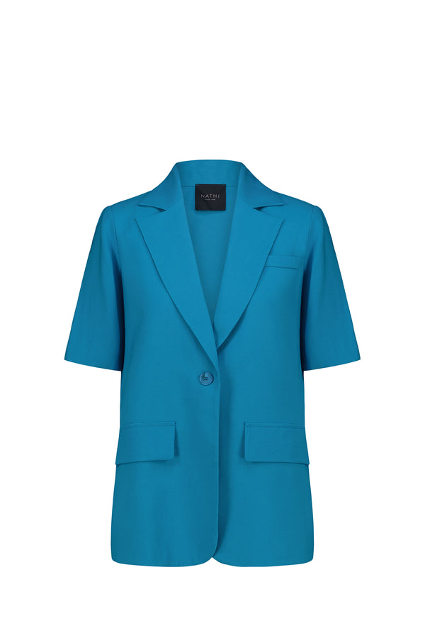 NATHI' LUXURY Giacca Donna - Turchese