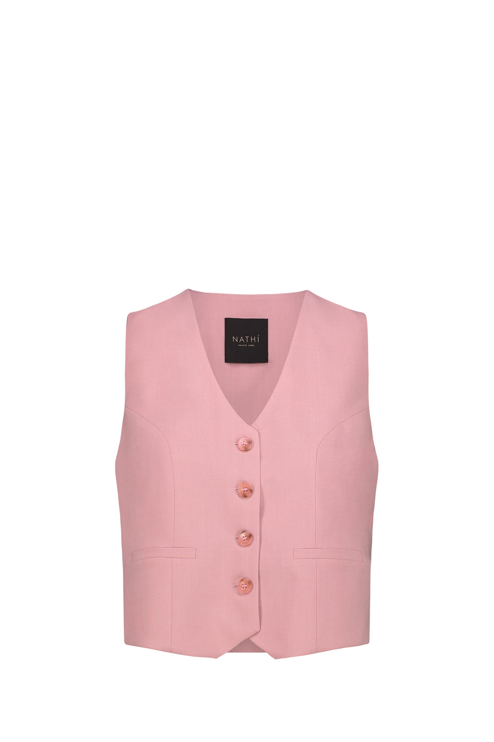 NATHI' LUXURY Gilet Donna - Rosa