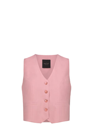 NATHI' LUXURY Gilet Donna - Rosa