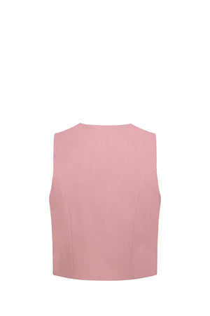 NATHI' LUXURY Gilet Donna - Rosa