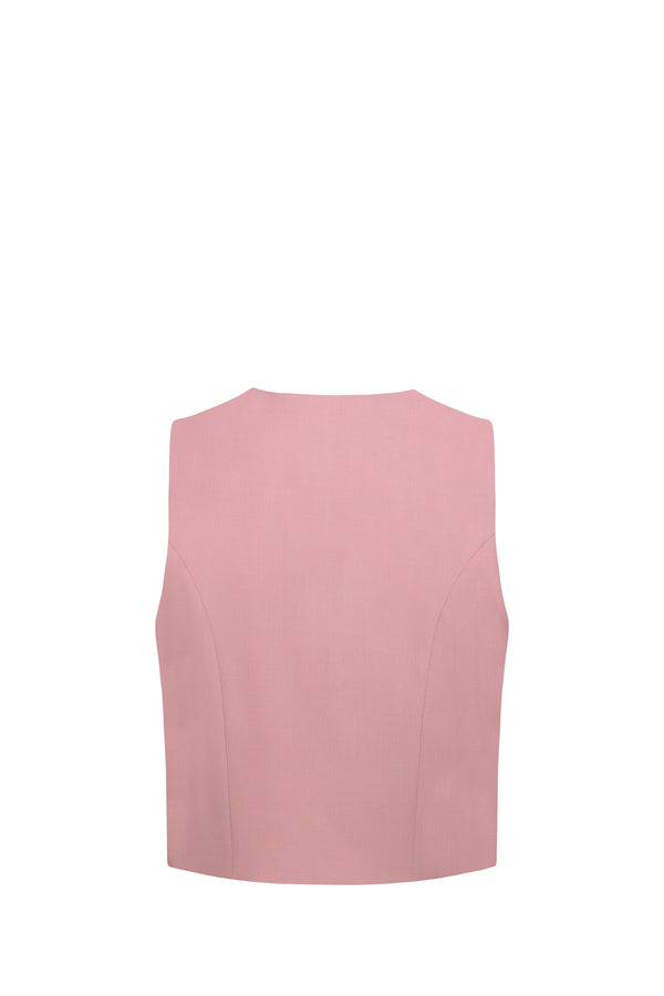 NATHI' LUXURY Gilet Donna - Rosa