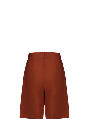 NATHI' LUXURY Bermuda Donna - Marrone