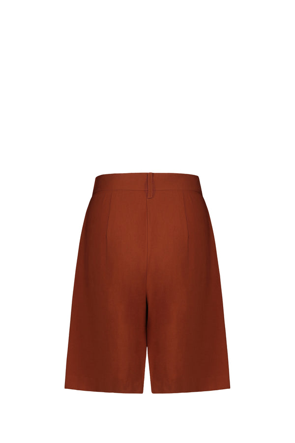 NATHI' LUXURY Bermuda Donna - Marrone