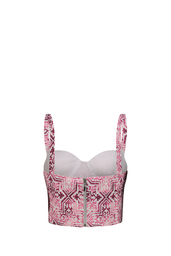 NATHI' LUXURY Top Donna - Rosa