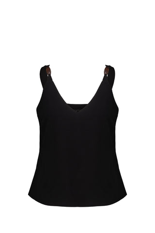 NATHI' LUXURY Top Donna - Nero