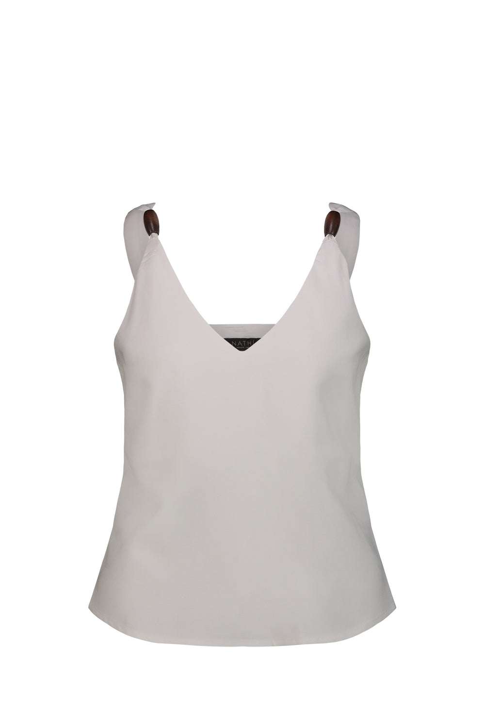 NATHI' LUXURY Top Donna - Bianco
