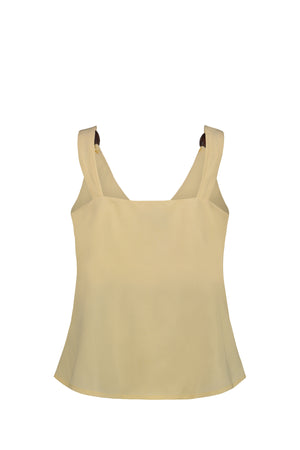 NATHI' LUXURY Top Donna - Giallo