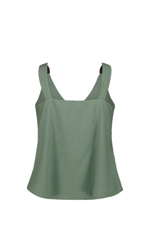 NATHI' LUXURY Top Donna - Verde