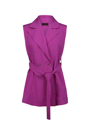 NATHI' LUXURY Gilet Donna - Rosa