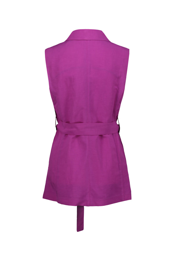 NATHI' LUXURY Gilet Donna - Rosa